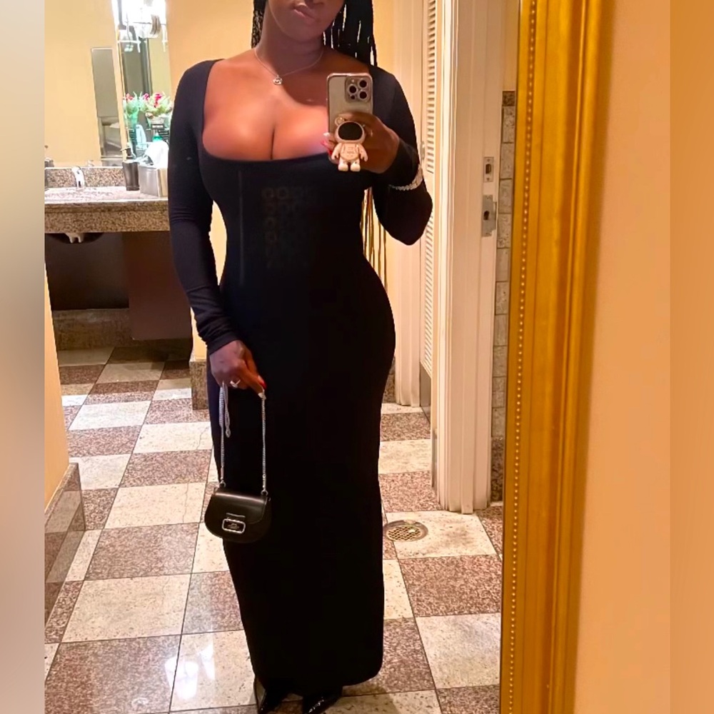 SKIMS lounge dress